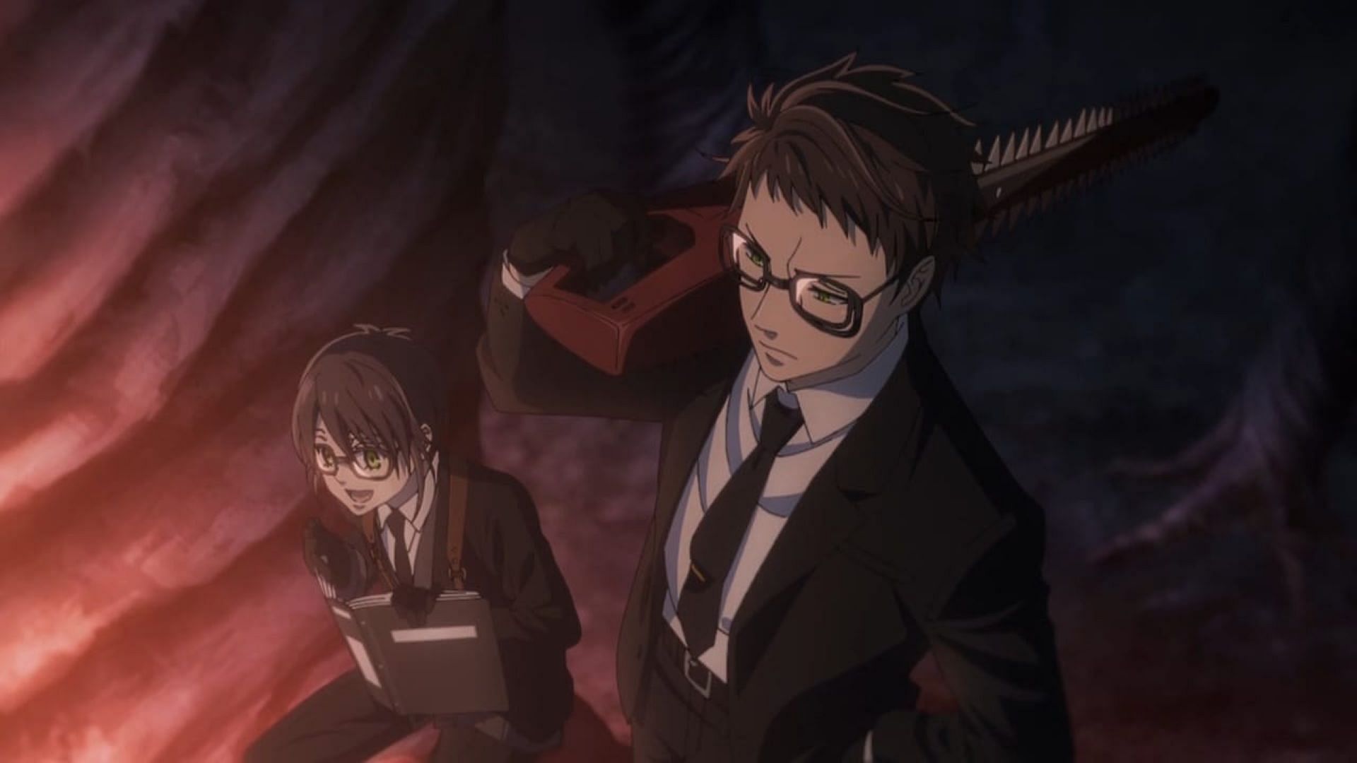 Ludger and Sascha in the episode (Image via CloverWorks)